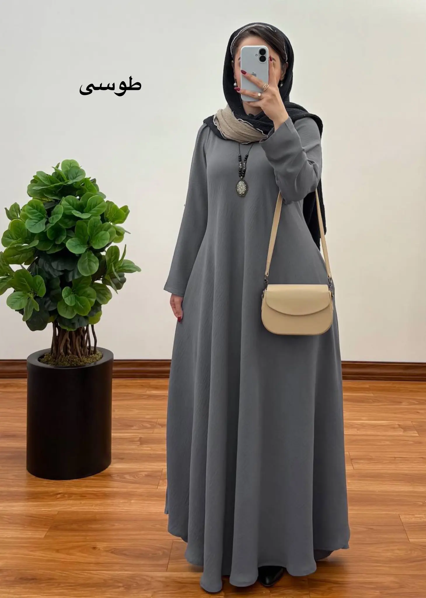 پیراهن مانتویی ایتالیایی نوردخت 7